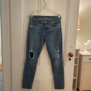 7 for all Mankind Gwenevere Skinny Jeans
